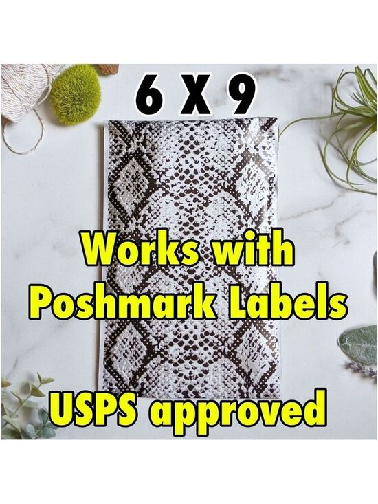 Other - 50 6X9 Poly Mailers Snake Shipping Envelopes PRICE IS FIRM